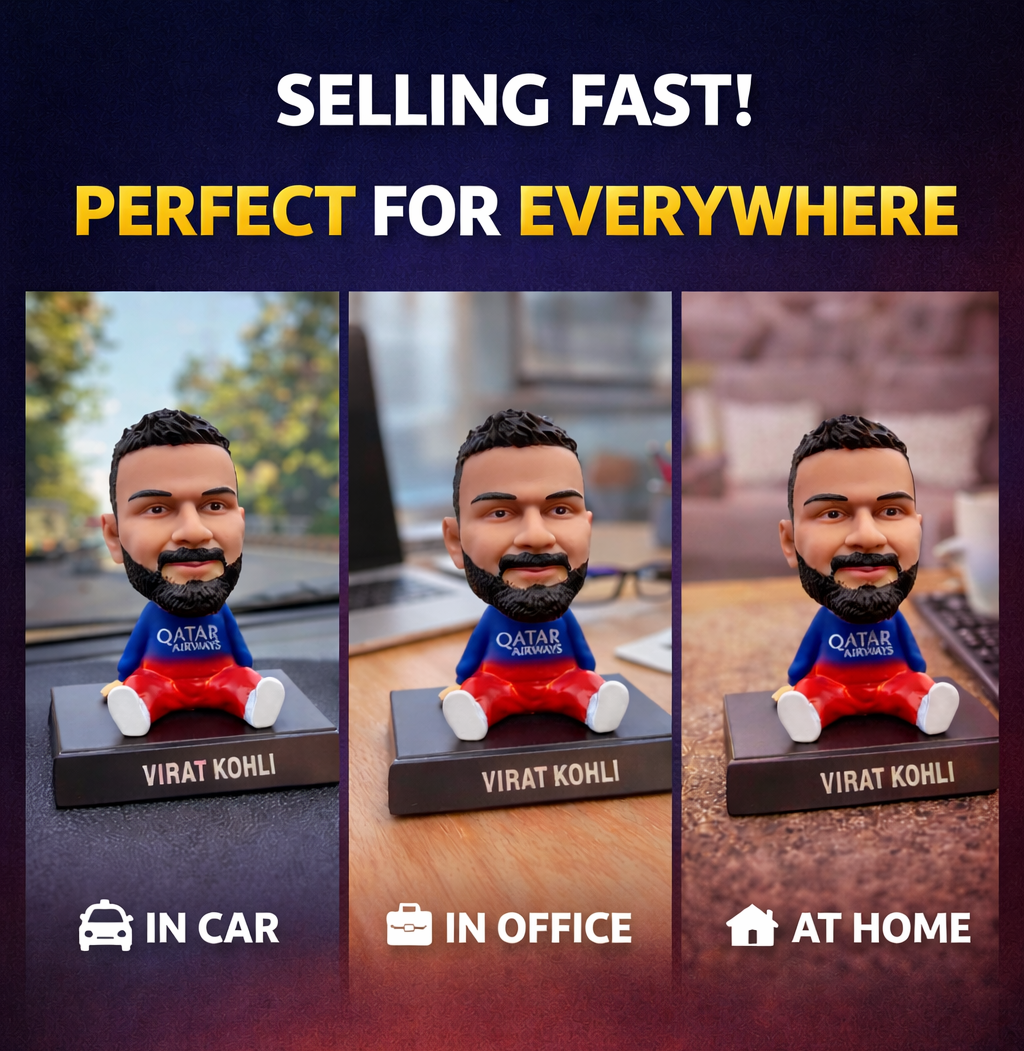 VIRAT KOHLI RCB ACTION FIGURE!!!