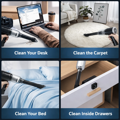 3-in-1 Portable Car Vacuum Cleaner