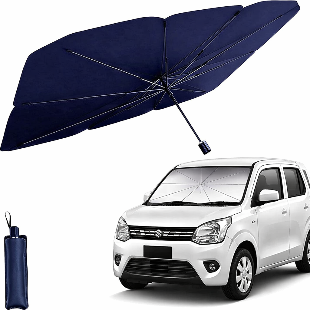 Car Sunshade Umbrella for Windshield – Foldable Universal Heat Protector