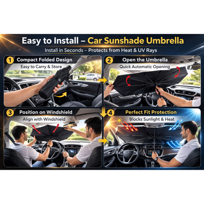 Car Sunshade Umbrella for Windshield