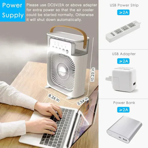 Portable 3-in-1 Mini  Air Cooler