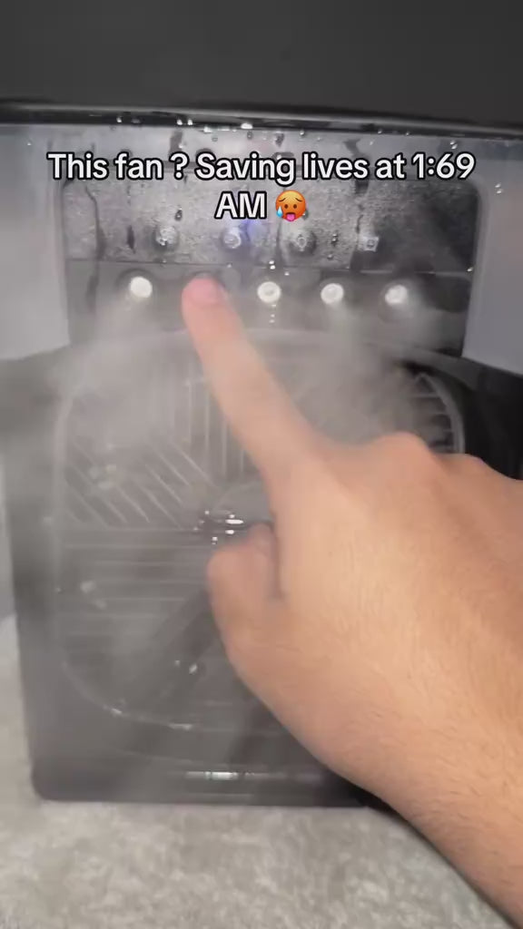 Portable 3-in-1 Mini  Air Cooler with Mist Spray