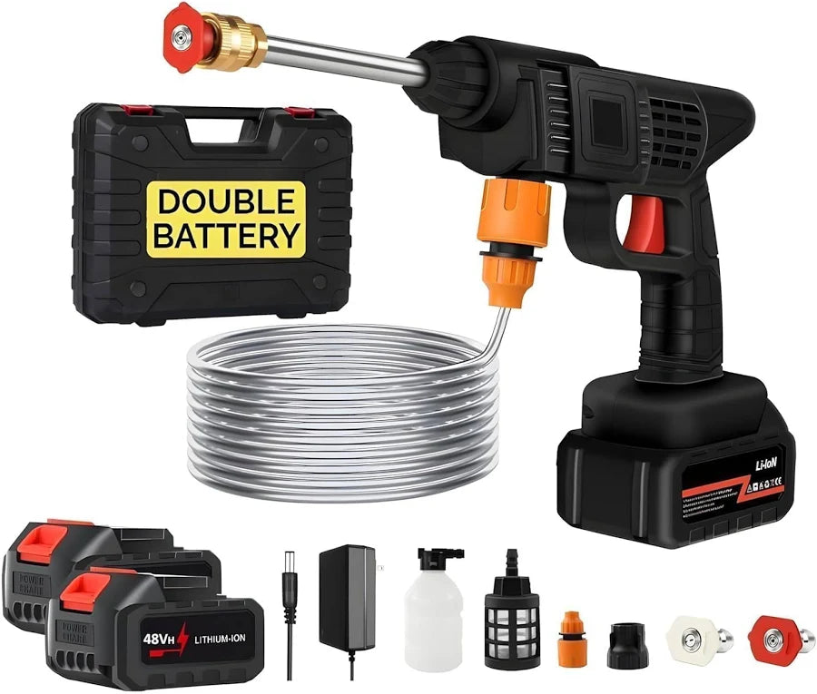 Cordless High Pressure Washer Gun